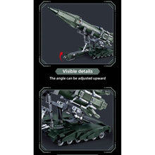 Load image into Gallery viewer, 1068PCS MOC Military Intercontinental Missile Vehicle Model Toy Building Block Brick Gift Kids DIY Set New Compatible Lego
