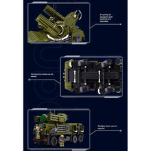 Load image into Gallery viewer, 669PCS MOC Military Pantsir S1S Air Defense System Truck Figure Model Toy Building Block Brick Gift Kids DIY Set New 1:35 Compatible Lego
