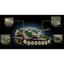 Load image into Gallery viewer, 826PCS MOC Military Jagdpanzer TIGER/P Elephant Tank Destroyer Figure Model Toy Building Block Brick Gift Kids DIY Set New Compatible Lego
