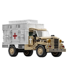 Load image into Gallery viewer, 432PCS Military Opel Blitz Ambulance Truck Figure Model Toy Building Block Brick Gift Kids DIY Set New Compatible Lego
