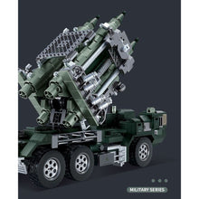 Load image into Gallery viewer, 1166PCS MOC Military Armored Missile Truck Vehicle Model Toy Building Block Brick Gift Kids DIY Set New Compatible Lego
