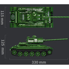 Load image into Gallery viewer, 1006PCS Military T-34 Heavy Tank Figure Model Toy Building Block Brick Gift Kids DIY Set New Compatible Lego
