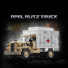 Load image into Gallery viewer, 432PCS Military Opel Blitz Ambulance Truck Figure Model Toy Building Block Brick Gift Kids DIY Set New Compatible Lego
