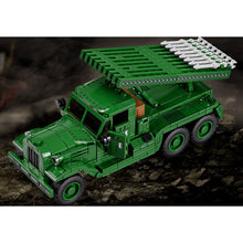 Load image into Gallery viewer, 428PCS Military Katyusha Rocket Artillery Truck Figure Model Toy Building Block Brick Gift Kids DIY Set New Compatible Lego
