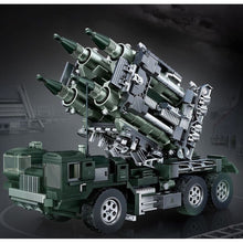 Load image into Gallery viewer, 1166PCS MOC Military Armored Missile Truck Vehicle Model Toy Building Block Brick Gift Kids DIY Set New Compatible Lego
