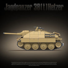 Load image into Gallery viewer, 702PCS MOC Military Jagdpanzer 38t Hetzer Tank Destroyer Figure Model Toy Building Block Brick Gift Kids DIY Set New Compatible Lego
