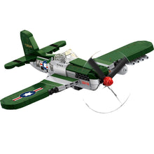Load image into Gallery viewer, 562PCS MOC Military P-51 Mustang Air Fighter Plane Figure Model Toy Building Block Brick Gift Kids DIY Set New Compatible Lego

