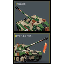 Load image into Gallery viewer, 853PCS MOC Military King Tiger Heavy Tank Figure Model Toy Building Block Brick Gift Kids DIY Set New Compatible Lego
