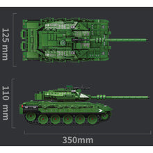 Load image into Gallery viewer, 1023PCS MOC Military Merkava Main Battle Tank Figure Model Toy Building Block Brick Gift Kids DIY Set New Compatible Lego
