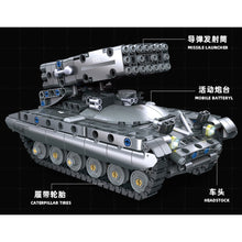 Load image into Gallery viewer, 583PCS MOC Military TOS-1A Heavy Flamethrower System Rocket Launcher Model Toy Building Block Brick Gift Kids DIY Set New Compatible Lego
