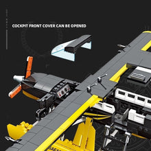 Load image into Gallery viewer, 739PCS MOC Military Cessna 208 Caravan Air Plane Model Toy Building Block Brick Gift Kids DIY Set New  Compatible Lego
