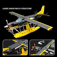 Load image into Gallery viewer, 739PCS MOC Military Cessna 208 Caravan Air Plane Model Toy Building Block Brick Gift Kids DIY Set New  Compatible Lego

