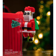 Load image into Gallery viewer, 611PCS MOC Christmas Red Pickup Truck Display Box Model Toy Building Block Brick Gift Kids DIY Set New Compatible Lego
