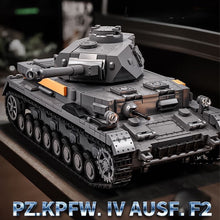Load image into Gallery viewer, 1419PCS MOC Military PZ.KPFW.IV Ausf.F2 Panzer Tank Model Toy Building Block Brick Gift Kids DIY Set New 1:28 Compatible Lego

