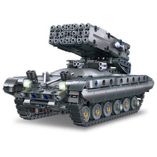 Load image into Gallery viewer, 583PCS MOC Military TOS-1A Heavy Flamethrower System Rocket Launcher Model Toy Building Block Brick Gift Kids DIY Set New Compatible Lego
