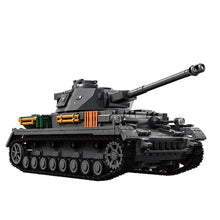 Load image into Gallery viewer, 1419PCS MOC Military PZ.KPFW.IV Ausf.F2 Panzer Tank Model Toy Building Block Brick Gift Kids DIY Set New 1:28 Compatible Lego
