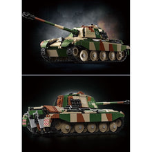 Load image into Gallery viewer, 853PCS MOC Military King Tiger Heavy Tank Figure Model Toy Building Block Brick Gift Kids DIY Set New Compatible Lego
