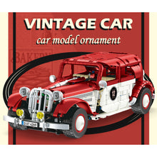 Load image into Gallery viewer, 916PCS MOC Technic Speed Static 11CV Vintage Classic Car Model Toy Building Block Brick Gift Kids DIY Set New Compatible Lego
