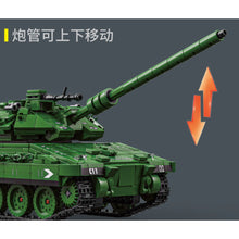 Load image into Gallery viewer, 1023PCS MOC Military Merkava Main Battle Tank Figure Model Toy Building Block Brick Gift Kids DIY Set New Compatible Lego
