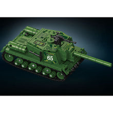 Load image into Gallery viewer, 538PCS MOC Military Heavy Assault Cannon ISU-152 Figure Model Toy Building Block Brick Gift Kids DIY Set New Compatible Lego
