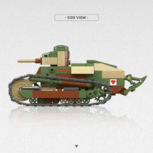 Load image into Gallery viewer, 415PCS MOC Military 2in1 Renault FT Machine Anti Tank Model Toy Building Block Brick Gift Kids DIY Set New 1:35
