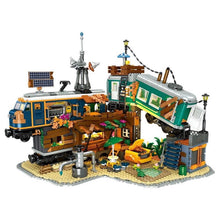 Load image into Gallery viewer, 2349PCS MOC City Street Train Park Camping Garden House Model Toy Building Block Brick Gift Kids DIY Set New
