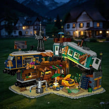 Load image into Gallery viewer, 2349PCS MOC City Street Train Park Camping Garden House Model Toy Building Block Brick Gift Kids DIY Set New
