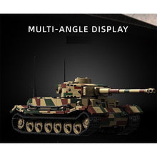 Load image into Gallery viewer, 1656PCS MOC Military Tiger Tank P Figure Model Toy Building Block Brick Gift Kids DIY Set New 1:28
