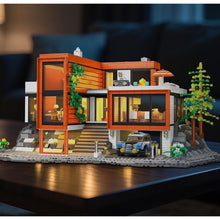 Load image into Gallery viewer, 3060PCS MOC City Street Large Holiday Modern Villa House Light Car Model Toy Building Block Brick Gift Kids DIY Set New
