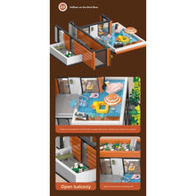 Load image into Gallery viewer, 3060PCS MOC City Street Large Holiday Modern Villa House Light Car Model Toy Building Block Brick Gift Kids DIY Set New
