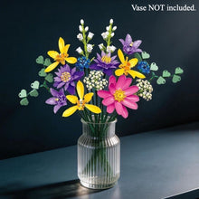 Load image into Gallery viewer, 739PCS MOC Flower Rainbow Decorate Display Model Toy Building Block Brick Gift Kids DIY Set New
