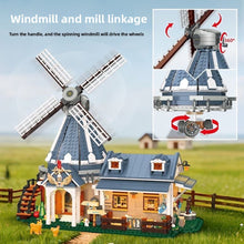 Load image into Gallery viewer, 1742PCS MOC City Street Ranch Windmill House Farm Model Toy Building Block Brick Gift Kids DIY Set New
