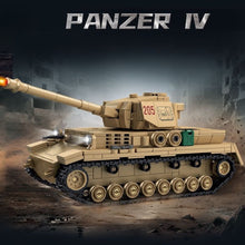 Load image into Gallery viewer, 806PCS MOC Military Panzer IV Tank Figure Model Toy Building Block Brick Gift Kids DIY Set New
