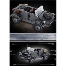 Load image into Gallery viewer, 362PCS MOC Military VW 82 Kubelwagen‌ Convertible Jeep Figure Model Toy Building Block Brick Gift Kids DIY Set New
