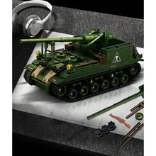 Load image into Gallery viewer, 703PCS MOC Military M40 Long Tom Motor Carriage Tank Figure Model Toy Building Block Brick Gift Kids DIY Set

