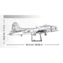 Load image into Gallery viewer, 1270PCS MOC Military B-17 GS Bomber Air Plane Figure Model Toy Building Block Brick Gift Kids DIY Set New 1:44
