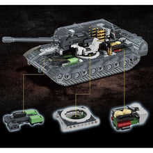 Load image into Gallery viewer, 1866PCS MOC Military Large E-100 Heavy Tank Figure Model Toy Building Block Brick Gift Kids DIY Set New 1:28
