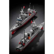 Load image into Gallery viewer, 629PCS MOC Military Electronic Reconnaissance Ship 857 Model Toy Building Block Brick Gift Kids DIY Set New 1:250
