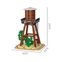 Load image into Gallery viewer, 3288PCS MOC City Street Large Western Railway Station Office Model Toy Building Block Brick Gift Kids DIY Set New
