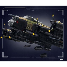 Load image into Gallery viewer, 1382PCS MOC Military MK1 Lancaster Avro 691 Lancastrian Air Fighter Plane Model Toy Building Block Brick Gift Kids DIY Set New 1:44

