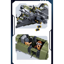 Load image into Gallery viewer, 1270PCS MOC Military B-17 GS Air Fighter Plane Figure Model Toy Building Block Brick Gift Kids DIY Set New 1:44
