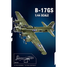 Load image into Gallery viewer, 1270PCS MOC Military B-17 GS Air Fighter Plane Figure Model Toy Building Block Brick Gift Kids DIY Set New 1:44

