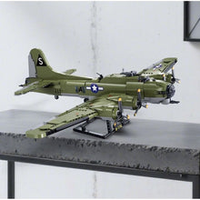 Load image into Gallery viewer, 1270PCS MOC Military B-17 GS Air Fighter Plane Figure Model Toy Building Block Brick Gift Kids DIY Set New 1:44
