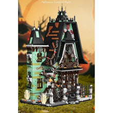 Load image into Gallery viewer, 2233PCS MOC City Street Halloween Hunter House Model Toy Building Block Brick Gift Kids DIY Set New
