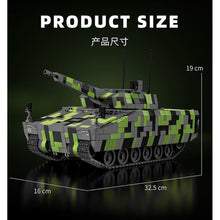 Load image into Gallery viewer, 2708PCS MOC Military Large KF-41 LYNX IFV Tank Model Toy Building Block Brick Gift Kids DIY Set New
