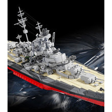 Load image into Gallery viewer, 2738PCS MOC Military Large Schlachtschiff Tirpitz Battleship Model Toy Building Block Brick Gift Kids DIY Set New 1:300
