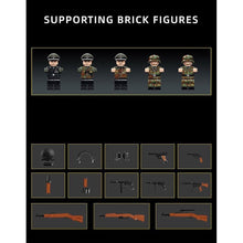 Load image into Gallery viewer, 1678PCS MOC Military Panther II Tank Figure Model Toy Building Block Brick Gift Kids DIY Set New 1:28
