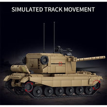 Load image into Gallery viewer, 928PCS MOC Military FV4005 Tank Figure Model Toy Building Block Brick Gift Kids Set New
