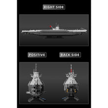 Load image into Gallery viewer, 3565PCS MOC Military Large U BOOT U-96 VIIC Submarine Model Toy Building Block Brick Gift Kids DIY Set New 1:72
