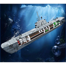 Load image into Gallery viewer, 1469PCS MOC Military Large Type U XXI Submarine Model Toy Building Block Brick Gift Kids DIY Set New

